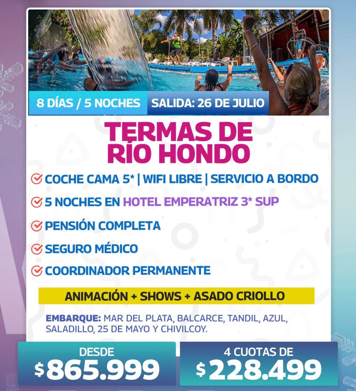 Termas de Rio Hondo