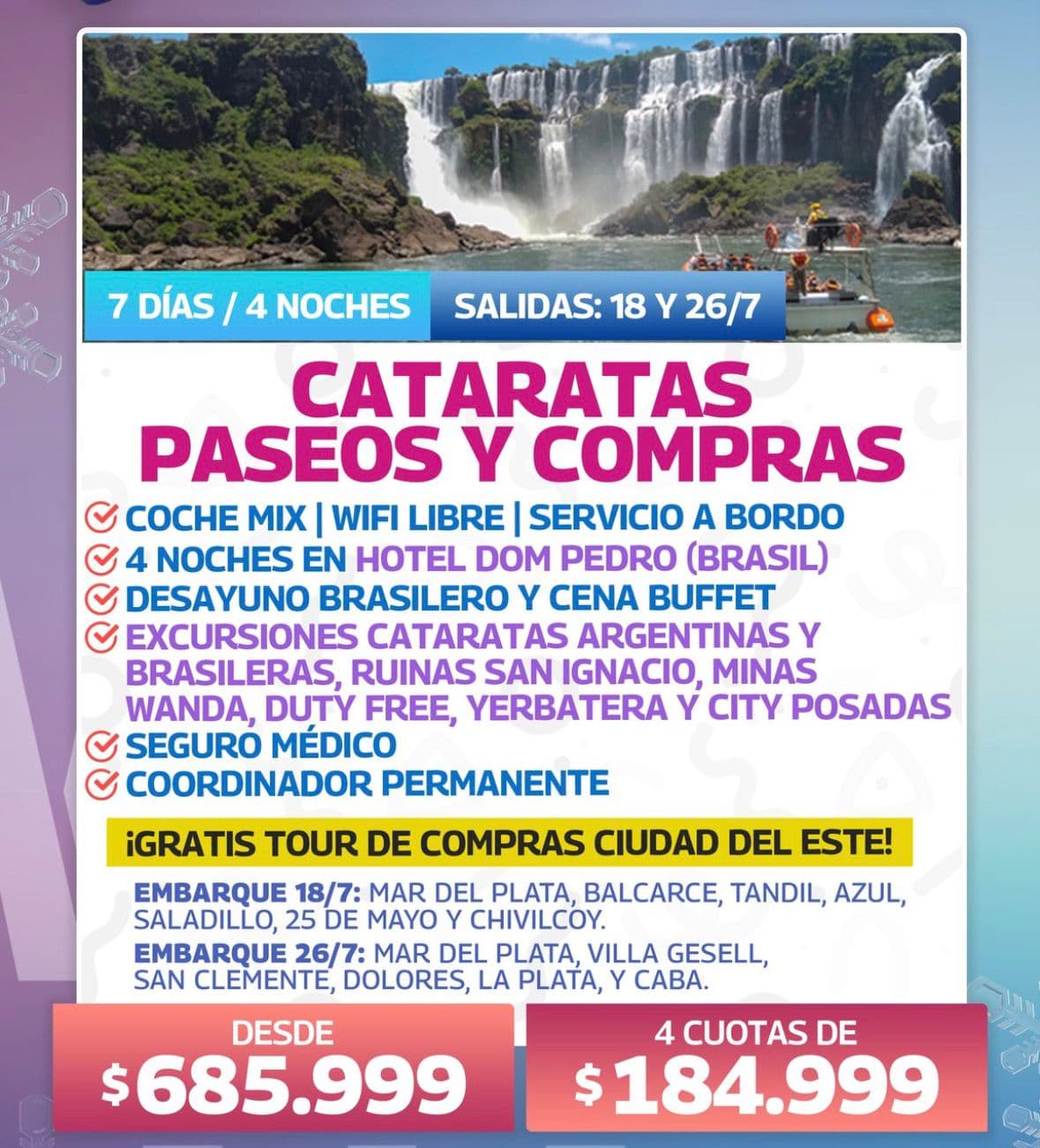 Cataratas del Iguazu