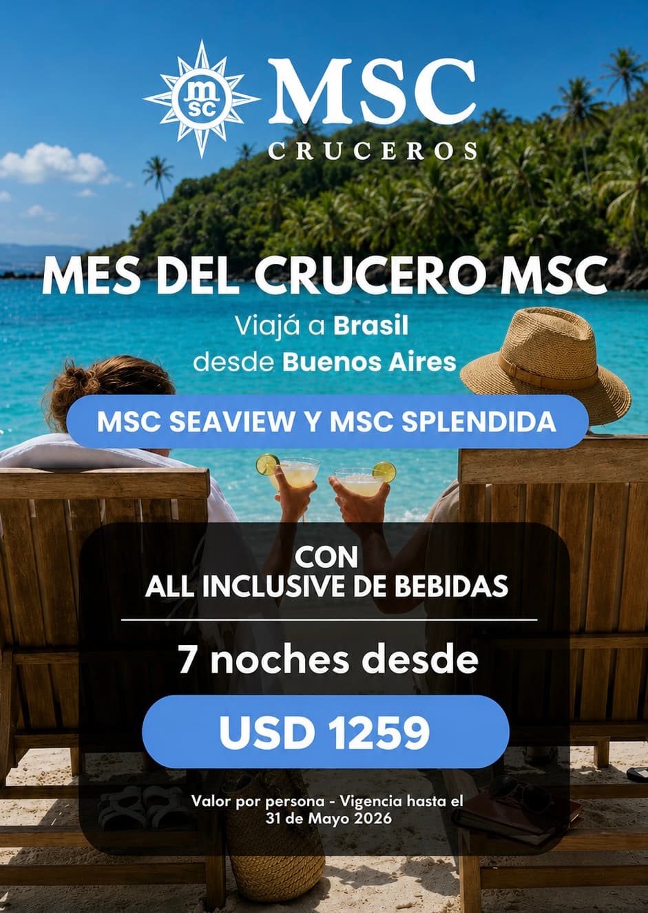 Crucero a Brasil